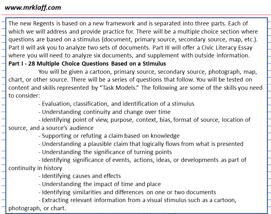 us history regents short essay set 1